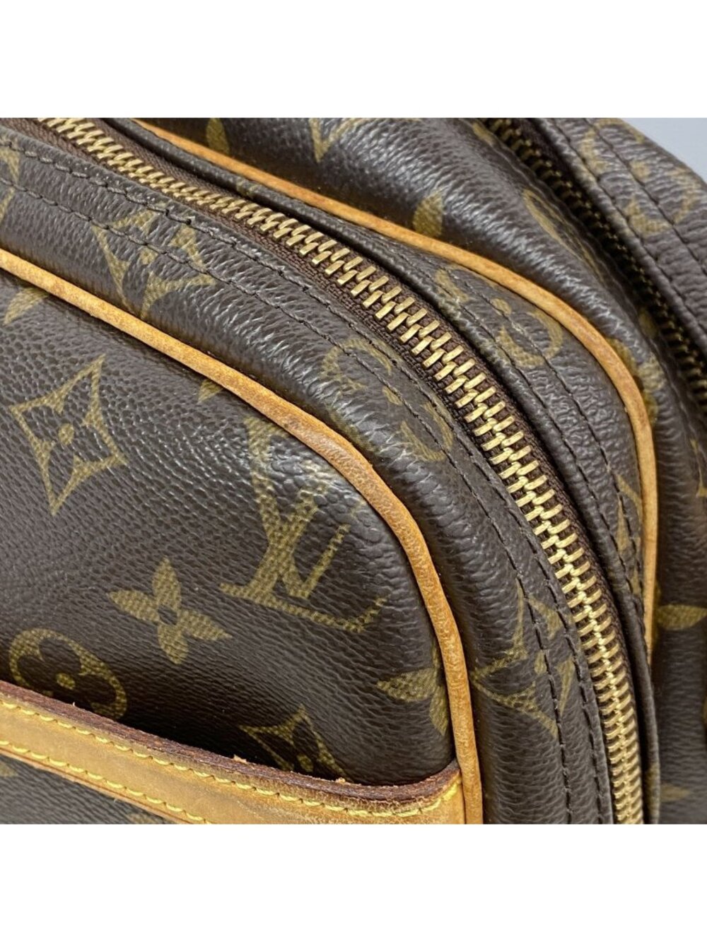 Louis Vuitton Shoulder Bag Monogram Reporter PM Brown - Picture 7 of 10